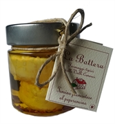 Tomini sott'olio con Peperoncino - 212 gr.